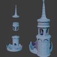 Dicetower_Castle-outpost-fortress_back-and-parts.jpg Dice tower Outpost - Castle Watchtower