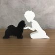 WhatsApp-Image-2023-01-06-at-19.47.19-1.jpeg Girl and her Shih tzu (afro hair) for 3D printer or laser cut