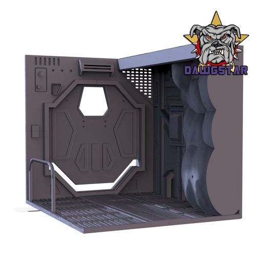🌆 Aliens Xenomorph Hive LV-426 Corridor Diorama・ STL File for 3D ...