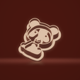 c1.png cookie cutter stamp panda smiling