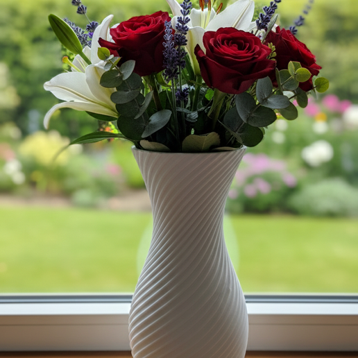 Modern Spiral Vase - Modern Spiral Vase