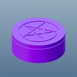 10-cm-box-render-02.jpg Small Pentagram Container With Screw On Top