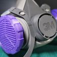 IMG_20200214_194216.jpg Free STL file FILTER CASSETTE FOR 3M GAS MASK・3D print design to download