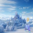 A-Snowy-Wonderland,-A-3D-Rendering-of-Elsa-Castle-in-a-Blue-Snowy-Mountain-render.jpg Princess Elsa 3D