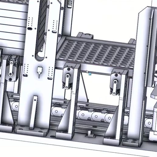 ⚙️ Industrial Tray Stacking and Handling Machine 3D CAD Model・ 3D File ...