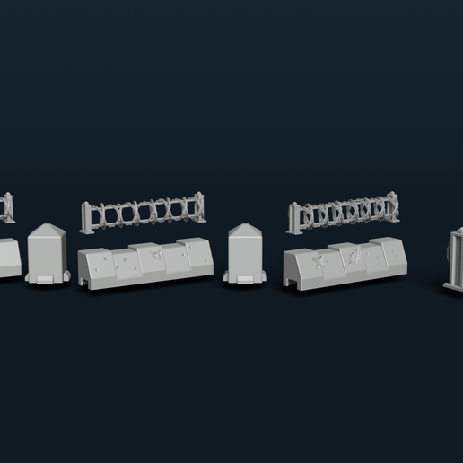 Parts.png Barricades en fil barbelé