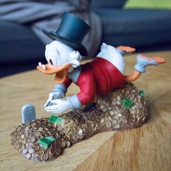 EH9A8094.jpg Fichier STL FANART - Picsou - Scrooge McDuck - DIORAMA・Design pour imprimante 3D à télécharger