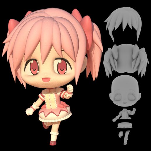Madoka (Madoka Magica) Chibi Figure