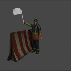 MOTORSPORT-MARSHAL.jpg STL file RACE MARSHAL・Model to download and 3D print