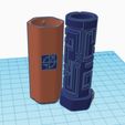 labyryntcachesmal2.jpg Archivo STL Microcontenedor de geocaché del laberinto pequeño・Modelo para descargar y imprimir en 3D