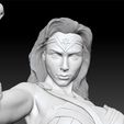 WonderWoman_0004_Layer 29.jpg Wonder Woman Gal Gadot 3d print bust