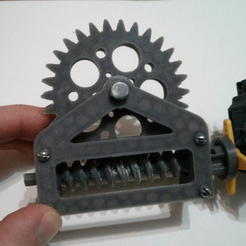 Free STL file Worm Gear Boxes 1:10/1:15/1:20 🪱・3D printable model to  download・Cults