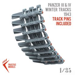 wint2.jpg STL file Panzer III&IV Winter Tracks 3d print・3D printer design to download