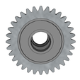 3.png GEAR WASHER DISC NUT SCREW METAL GEAR TOOL GEARS 3D PRINTABLE HINGE 11 Chain