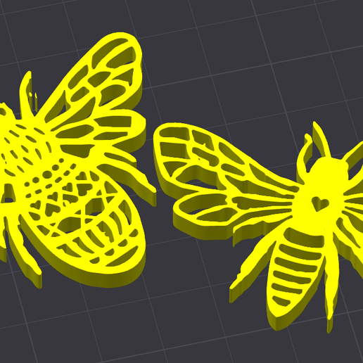 🐝 BEE・ STL File for 3D printing・Cults