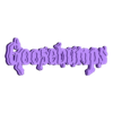 Goosebumps.stl Goosebumps Logo