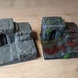 Custom-Stairs-4.jpg Heroquest Structures with BONUS Magical Door and Card Stand