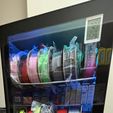 IKEA BESTÅ Filament Dry Cabinet STL | Organizer 3D Printing per GLASSVIK | Modular Filament Storage System | Silica Gel & Hygrometer Ready | ikea hack