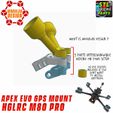 HGLRC-M80-PRO-apex-evo-2.jpg IMPULSERC APEX EVO 5,6,7 GPS Mount HGLRC M80 Pro