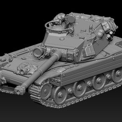 🐆 Leopard 1 WW2・Free STL File for ・Cults