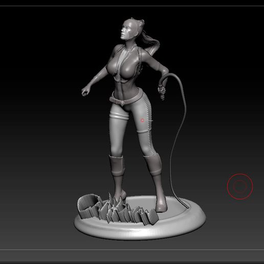 Catwoman - 3D model önizlemesi