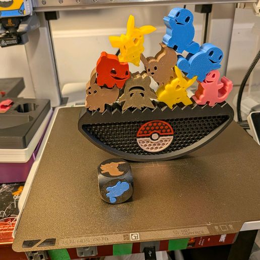 Pokémon Balance Game - Balance and Stacking Game