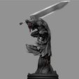 11.jpg BERSERK GUTS ON EDGE FANTASY ANIME SWORD CHARACTER 3D PRINT MODEL