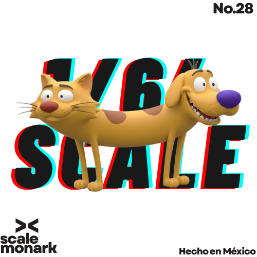 CatDog - Cartoon 3D Figure