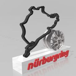 nrb.JPG STL file Nurburgring Nordschleife track・3D printer design to download, Tazmaker