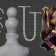 image-3-1.png Clawdeen Wolf School's Out Choker and Earrings Replacements