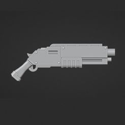 shotgun_01.jpg Archivo STL Escopeta espacial・Objeto imprimible en 3D para descargar