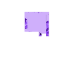 2 - Damaged bunker 1 base.stl 一套八个受损的现代军事碉堡与重炮碉堡（38） - 现代 二战 一战 Diaroma 战争 RPG 迷你业余爱好