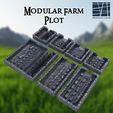 Modular-Farm-Plot-2-p.jpg Modular Farm Plot  28 mm Tabletop Terrain