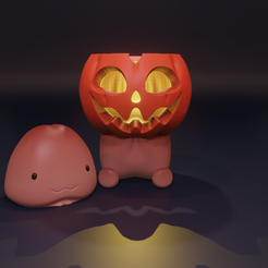 DULPN.png Fichier STL OCHINCHIN CUTE FIGURE + Dullahan / PENIS CUTE FIGURE HALLOWEEN T7 PLUS・Design imprimable en 3D à télécharger