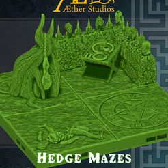 resize-hedge-peaceful-covers-1.jpg Archivo 3D Hedge Mazes : Jardín Asesino・Modelo de impresión 3D para descargar, AetherStudios