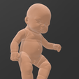2024-03-10-11_14_52-left_hand-‎-3D-Builder.png Male Realistic Reborn baby doll for kids - High detail parts