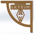 Equerre-Skyrim-DR-2.jpg SLAVE BRACKET / shelf bracket Skyrim The Elder Scroll V