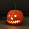 pumpkin5.jpg Halloween Pumpkin lamp. Jack-o´-lantern