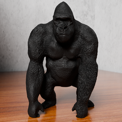gorilla_3d_print_model_4.png Gorilla (high detail)