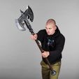 Steel-Battleaxe-replica-prop-from-Skyrim-by-Blasters4Masters_3.jpg Steel Battleaxe Skyrim Prop Replica Weapon The Elder Scrolls V