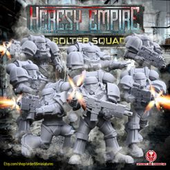 Main-Render.jpg 3D file Heresy Empire - Storm Marine Bolter Squad・3D printable model to download, Order66Designs