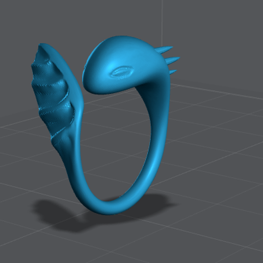 How to train your dragon ring 3D model