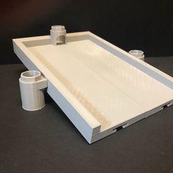 IMG_9063.jpeg Free STL file Marble Run Compatible Wide Format Clear Input Ramp・3D printer design to download