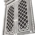 Wireframe-29.jpg Carved Door Classic 01301 White