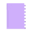 Left Book.stl Micro libro desplegable