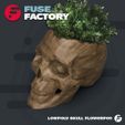 FuseFactory_lowpolyskull.jpg Lowpoly Skull Flowerpot