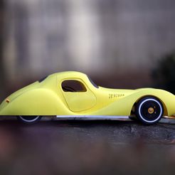 IMG_5787-1.jpg 3D file RC CAR 'Talbot Lagos 1938' classic・3D print model to download