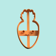 carrot-face-kawaii-cookie-cutter-stl-file.png happy easter cookie cutter pack x6 model 3d stl file