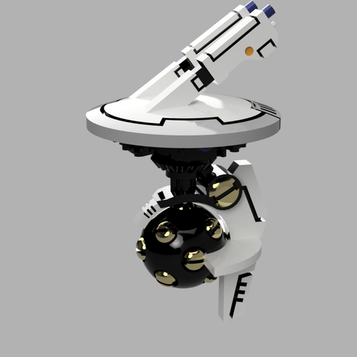 2PI Support Drones 3D model