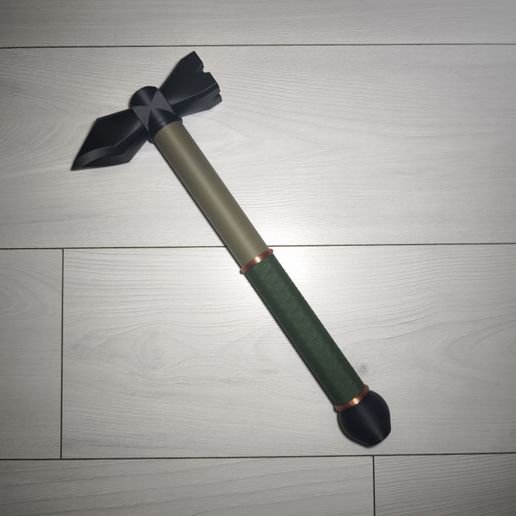 Gravemark - one-handed war hammer